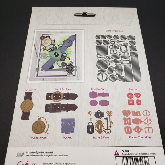 Crafters Campanion Buttons & Buckeles Metal Dies - Picture 4 of 4